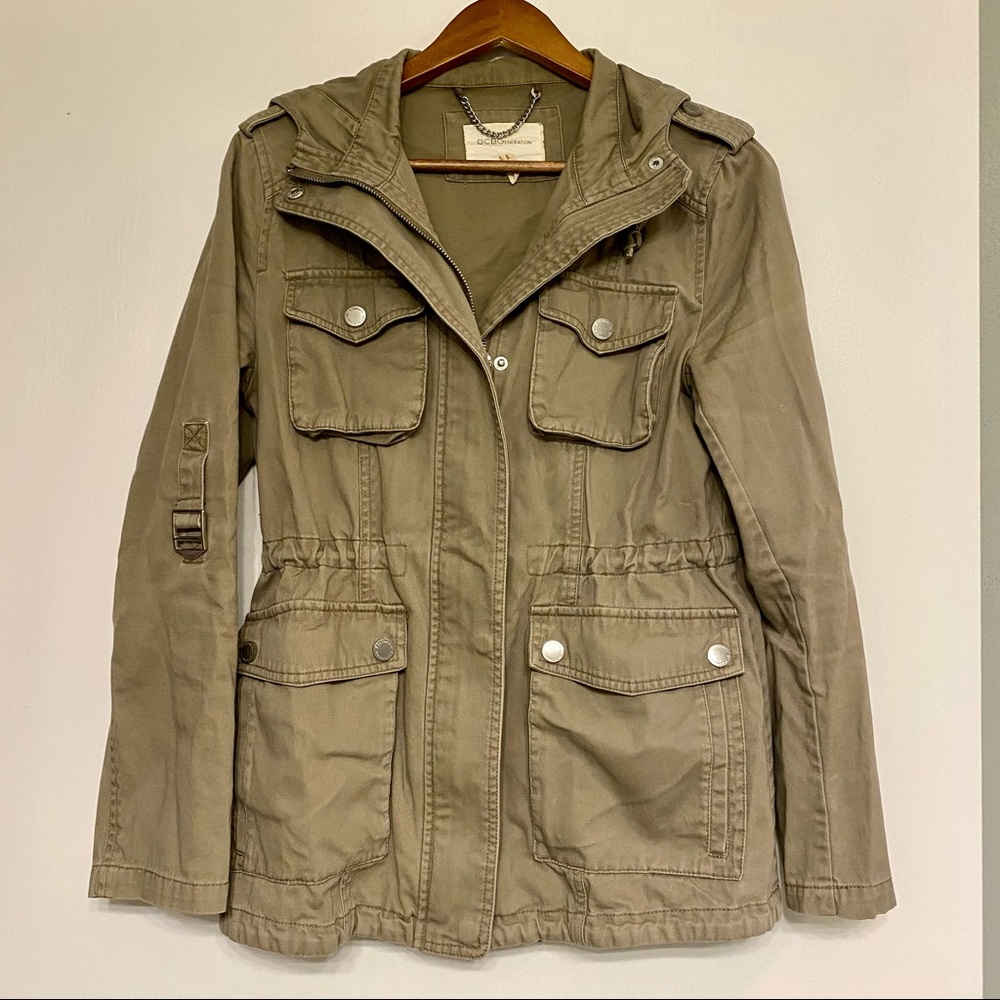 Bcbgeneration Utility Jacket Size Small - image 1